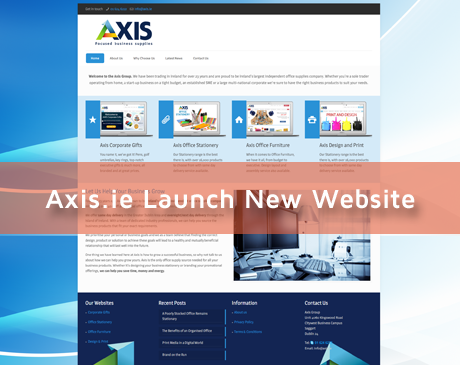 Axis.ie New Website